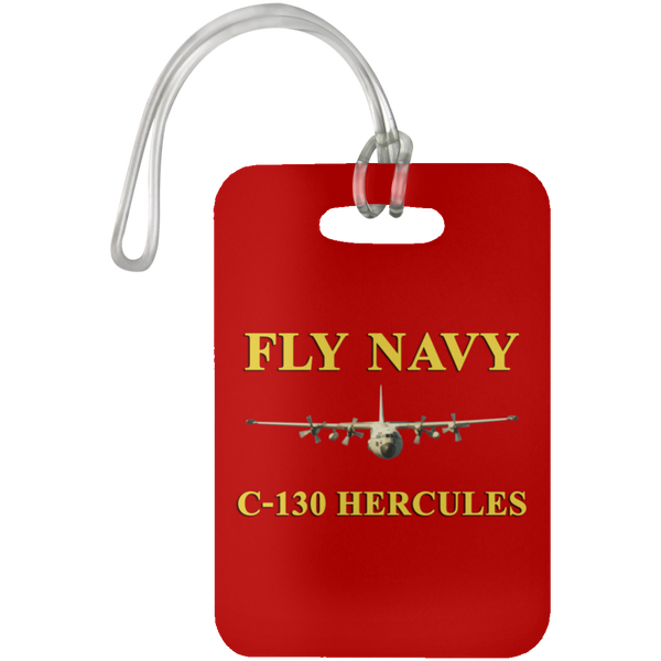 Fly Navy C-130 3 Luggage Bag Tag