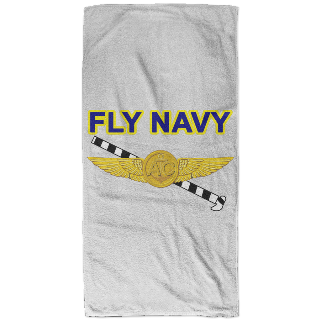Fly Navy Tailhook 2 Bath Towel - 32x64