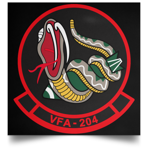 VFA 204 3 Poster - Square