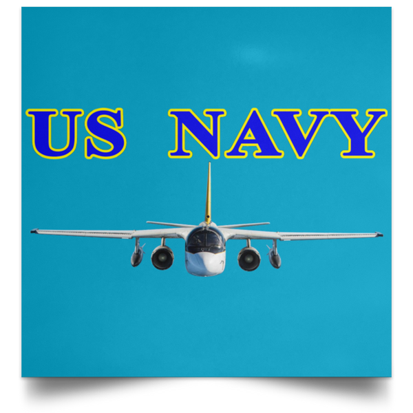 US Navy S-3 2 Poster - Square