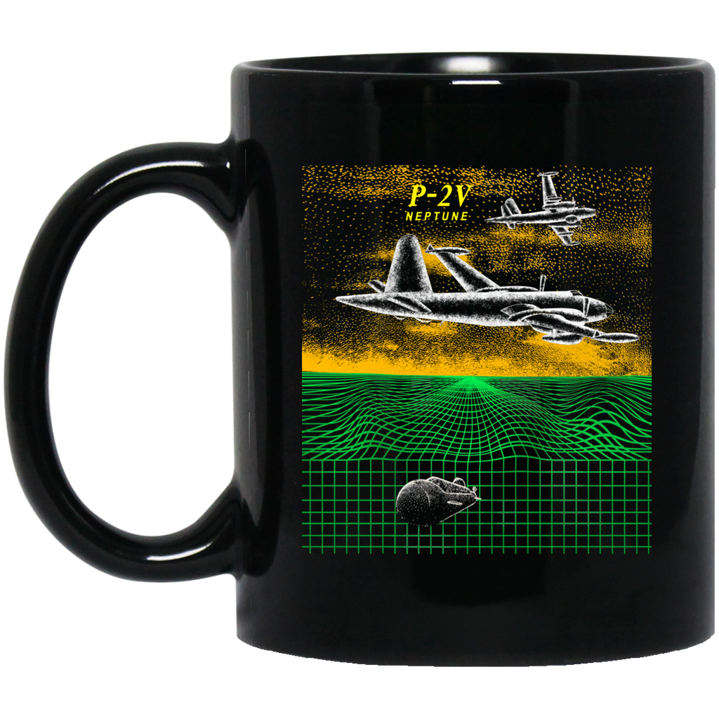 P-2V 2 Black Mug - 11oz