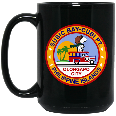 Subic Cubi Pt 01 Black Mug - 15oz