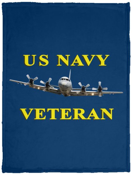 Navy Vet 2 Blanket - Cozy Plush Fleece 30X40