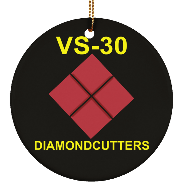 VS 30 4 Ornament Ceramic - Circle