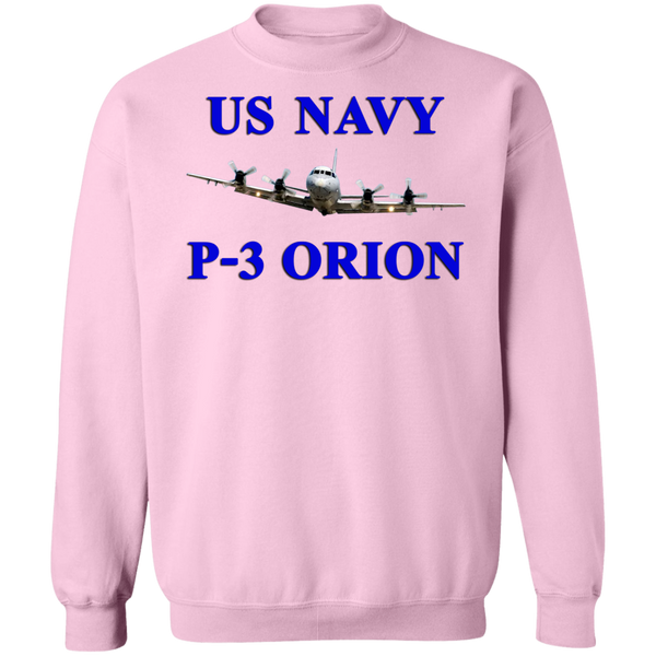 US Navy P-3 1 Crewneck Pullover Sweatshirt