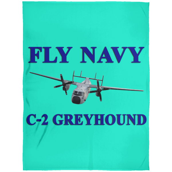 Fly Navy C-2 1 Blanket - Arctic Fleece Blanket 60x80