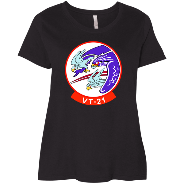 VT 21 1 Ladies' Curvy T-Shirt