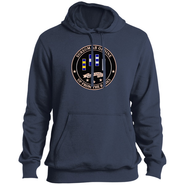 Up From The Ranks 3 Tall Pullover Hoodie