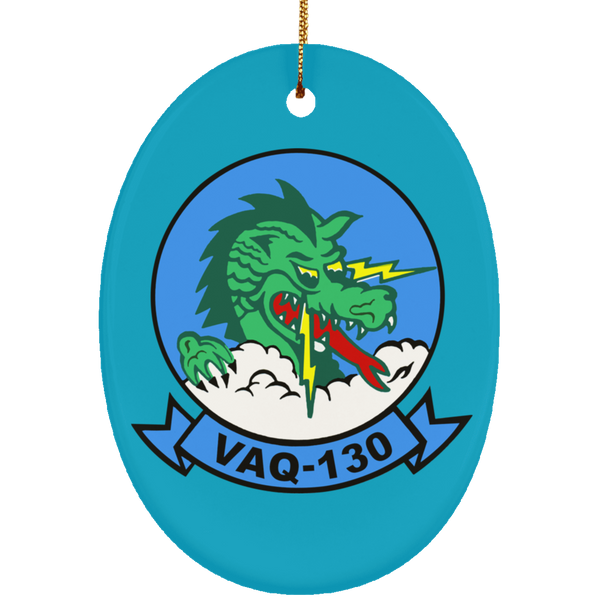 VAQ 130 2 Ornament - Oval