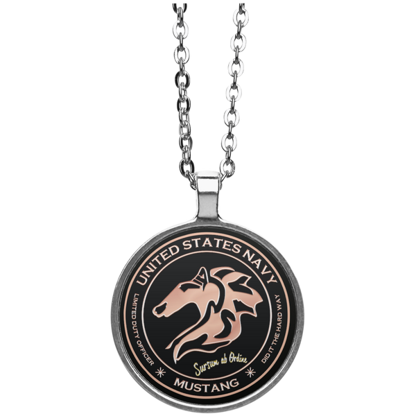 Mustang 1 Circle Necklace