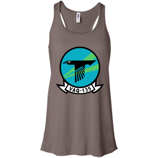 VAQ 135 1 Flowy Racerback Tank