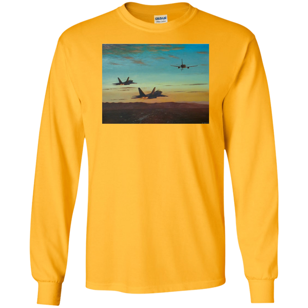 Time To Refuel LS Cotton Ultra T-Shirt