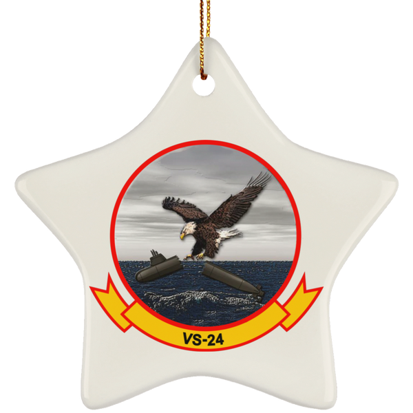 VS 24 2 Ornament Ceramic - Star