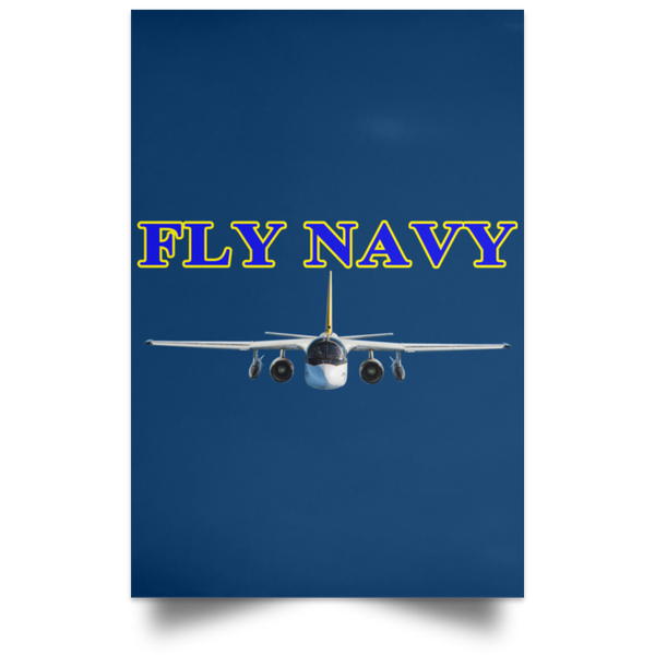 Fly Navy S-3 2 Poster - Portrait