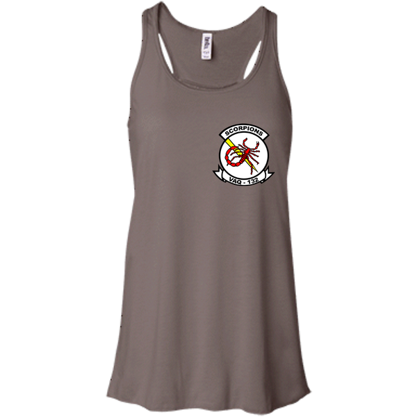 VAQ 132 4 Flowy Racerback Tank