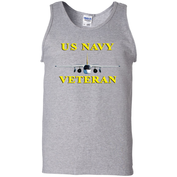 Navy Vet 3 Cotton Tank Top