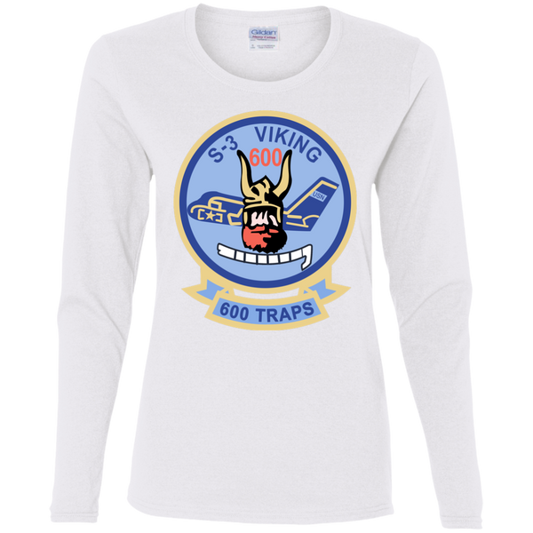 S-3 Viking 12 Ladies' Cotton LS T-Shirt