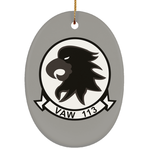 VAW 113 1 Ornament Ceramic - Oval