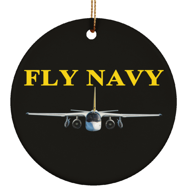 Fly Navy S-3 4 Ornament – Circle