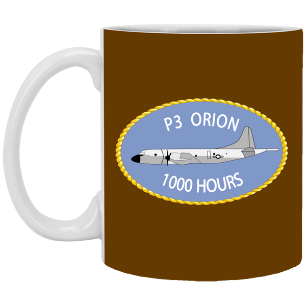 P-3 Orion 9 1000 White Mug - 11oz