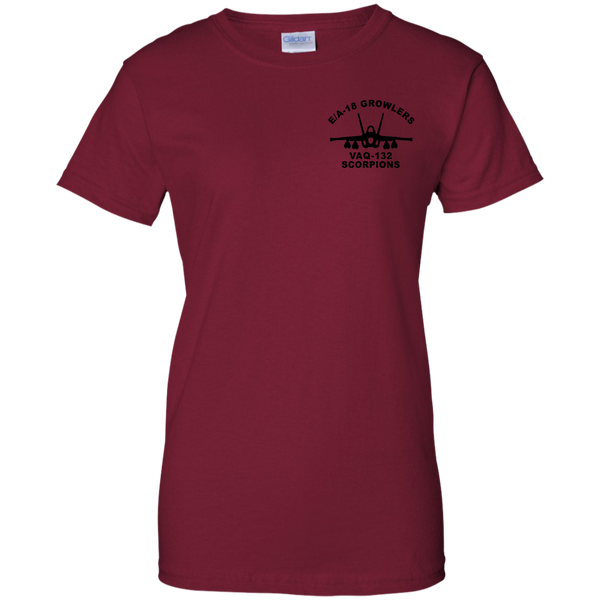 VAQ 132 2a Ladies Custom Cotton T-Shirt