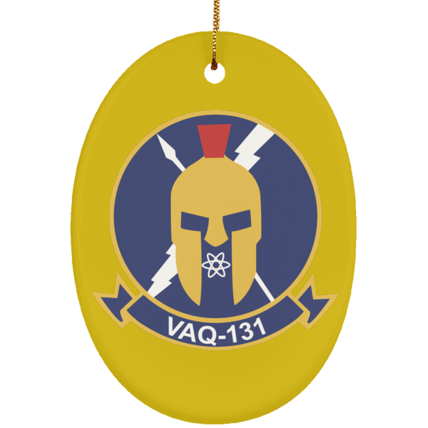 VAQ 131 3 Ornament - Oval