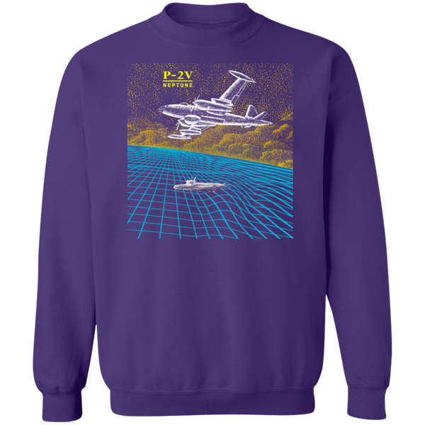 P-2V 1 Crewneck Pullover Sweatshirt