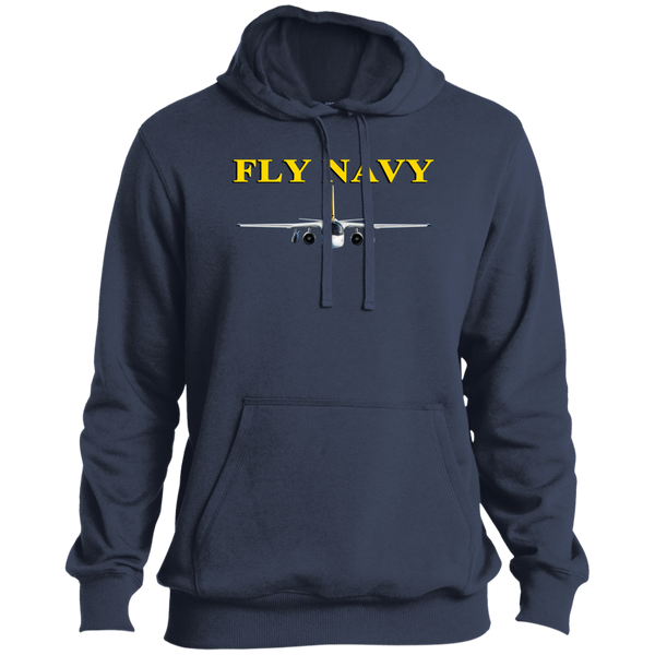 Fly Navy S-3 4 Tall Pullover Hoodie