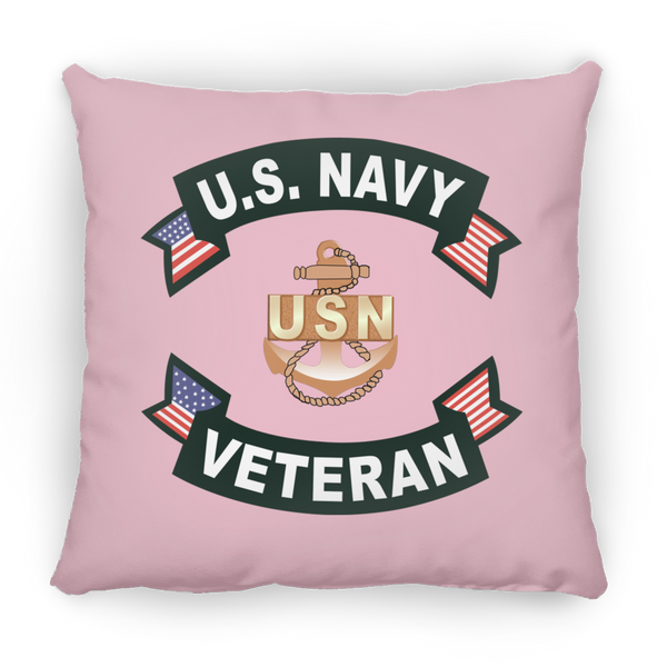 Navy Vet 1 Pillow - Square - 14x14