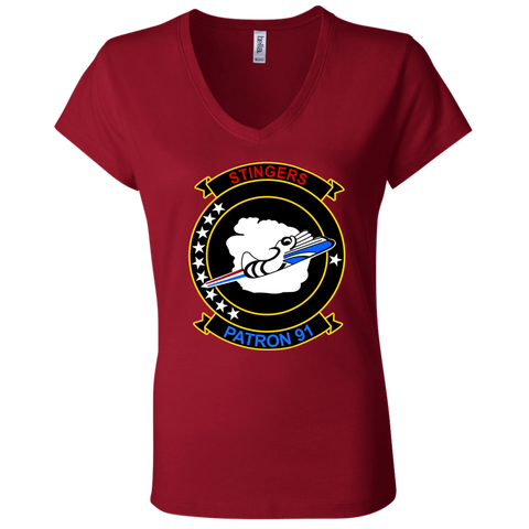 VP 91 4 Ladies' Jersey V-Neck T-Shirt