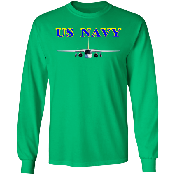 US Navy S-3 2 LS Ultra Cotton T-Shirt