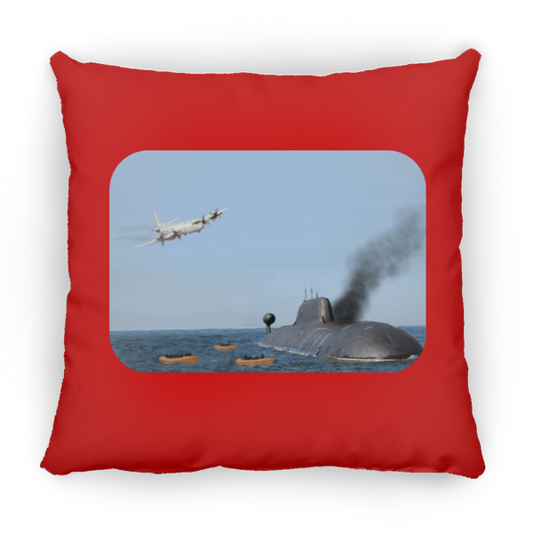 Abandon Ship Pillow - Square - 16x16