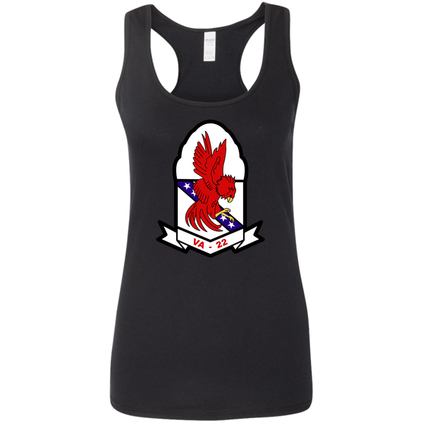 VA 22 1 Ladies' Softstyle Racerback Tank