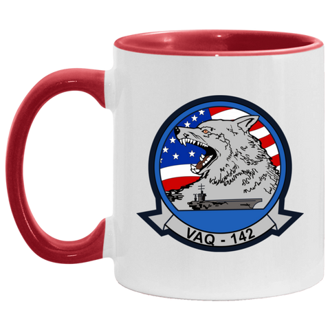 VAQ 142 3 Accent Mug - 11oz