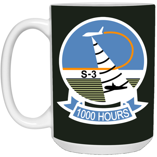 S-3 Viking 8 White Mug - 15oz