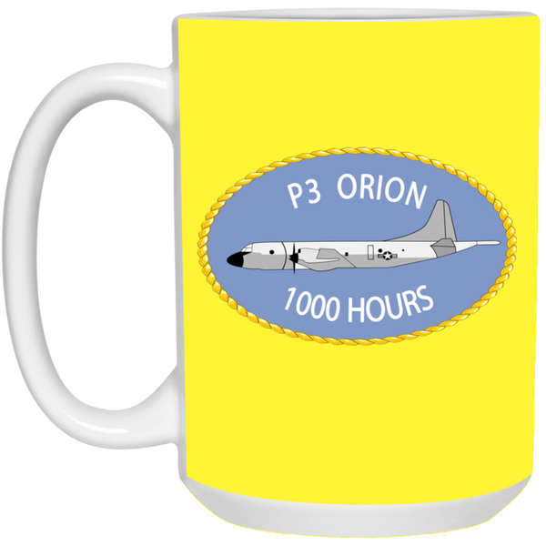 P-3 Orion 9 1000 White Mug - 15oz