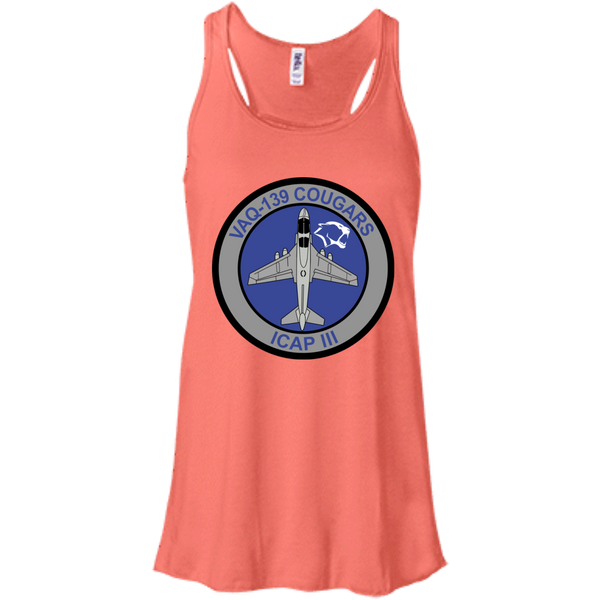 VAQ 139 9 Flowy Racerback Tank