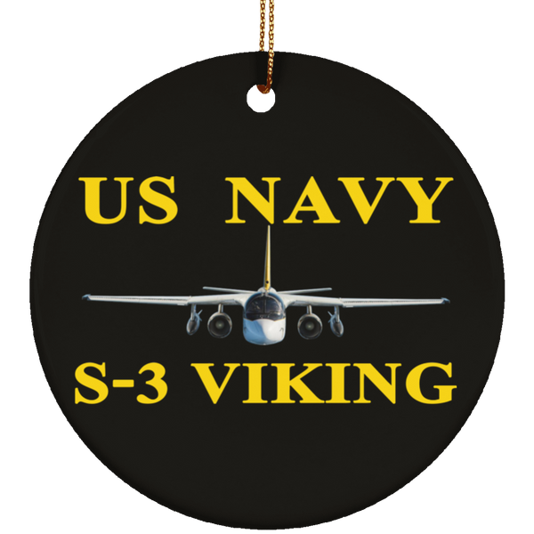 US Navy S-3 3 Ornament – Circle