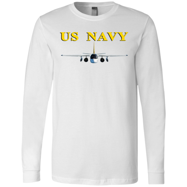 US Navy S-3 4 LS Jersey T-Shirt