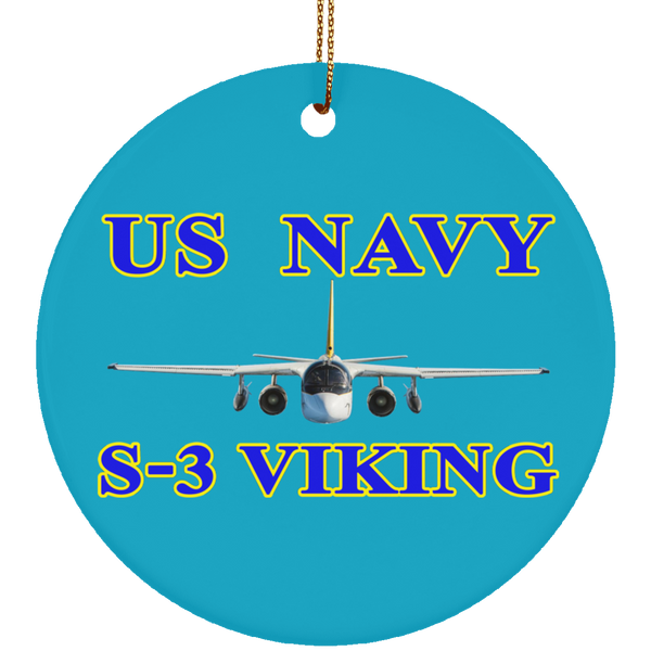 US Navy S-3 1 Ornament – Circle