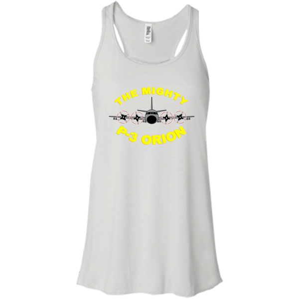 P-3 Orion 6 Mighty P-3 Flowy Racerback Tank