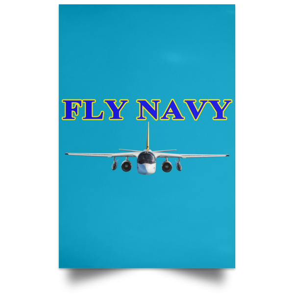 Fly Navy S-3 2 Poster - Portrait