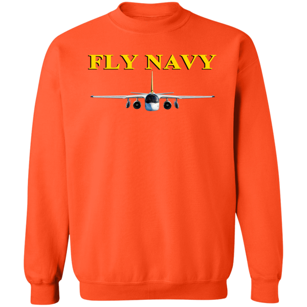 Fly Navy S-3 4 Crewneck Pullover Sweatshirt