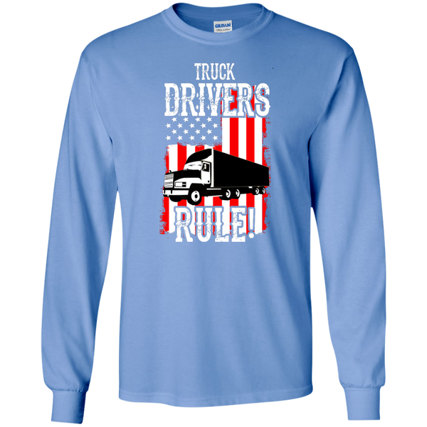 Truck Drivers Rule LS Ultra Cotton Tshirt