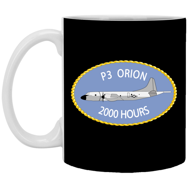 P-3 Orion 9 2000 White Mug - 11oz