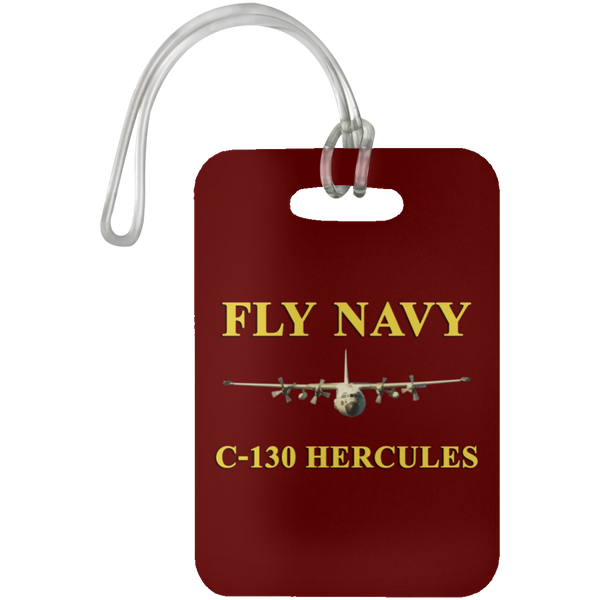 Fly Navy C-130 3 Luggage Bag Tag