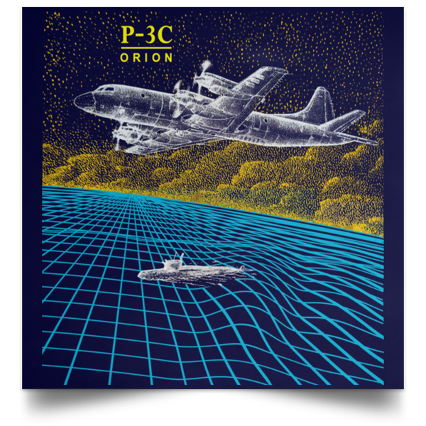 P-3C 1 Poster - Square