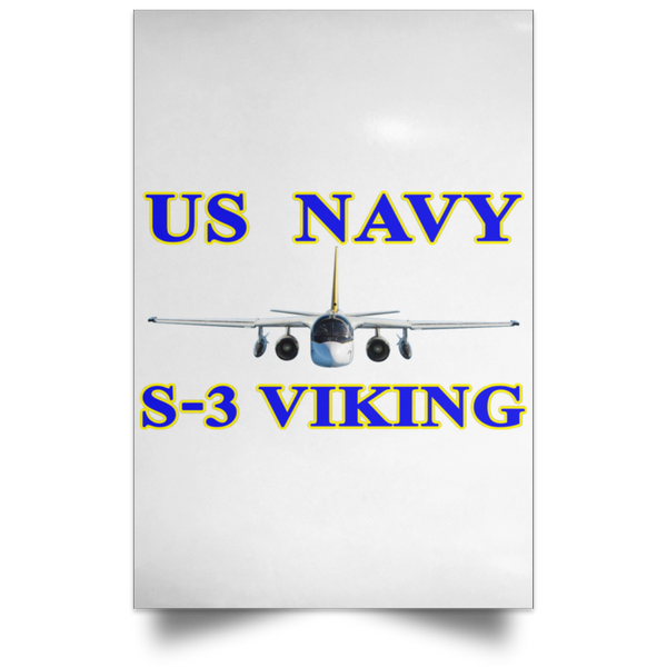 US Navy S-3 1 Poster - Portrait