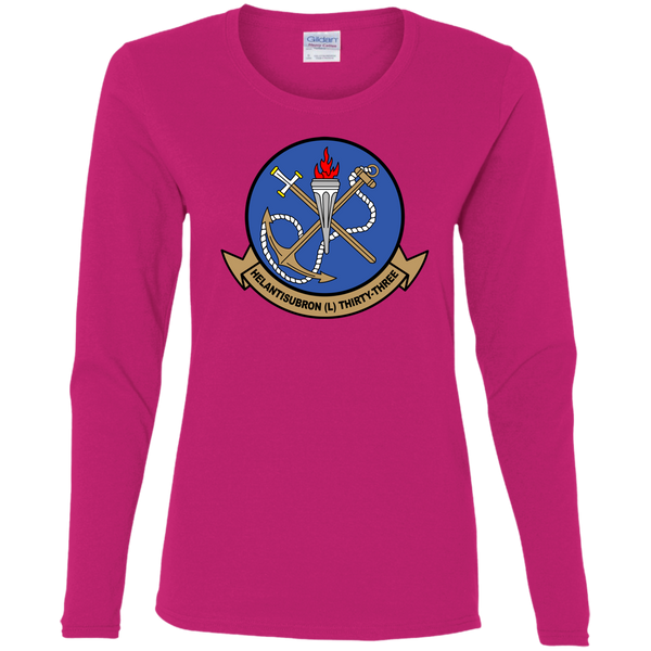 HSL 33 1 Ladies' Cotton LS T-Shirt