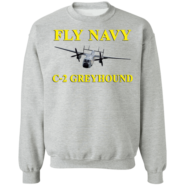 Fly Navy C-2 3 Crewneck Pullover Sweatshirt